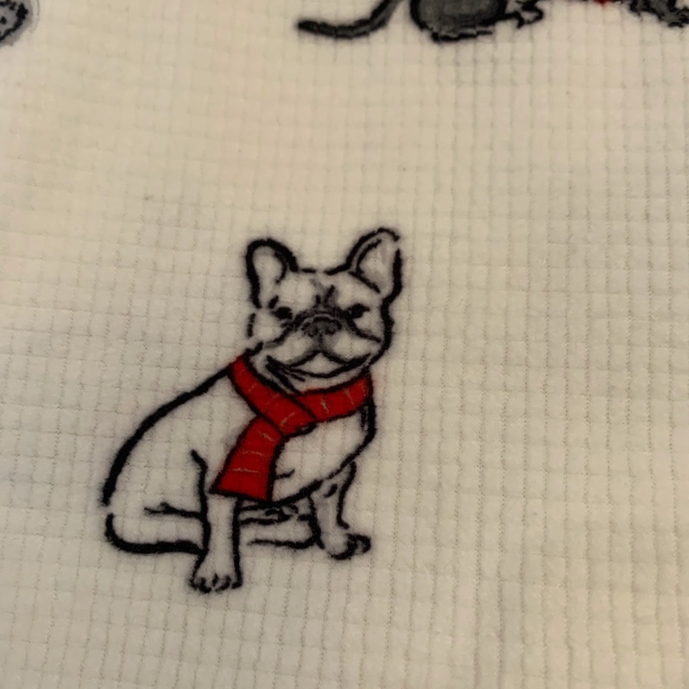 PJ Salvage Christmas Dog Joggers Pajama Pant - Picture 11 of 12